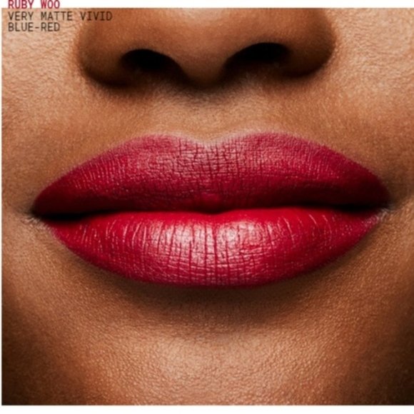 MAC Ruby Woo Matte Lipstick - Picture 2 of 6